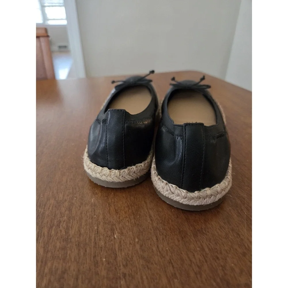Kelly & Katie Espadrille Flats Shoes Women's 6m Comfort Classic Ballet‎ Slip On